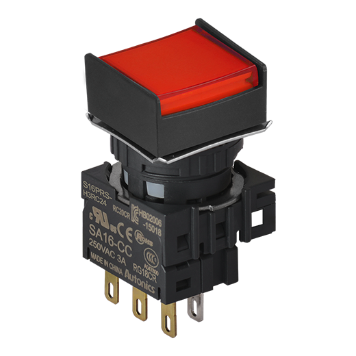Кнопочный выключатель Autonics S16PRS-H4RC24