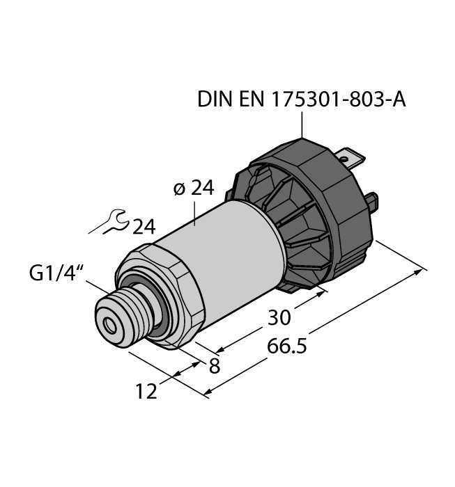 Датчик давления TURCK PT40R-2004-U1-DA91/X