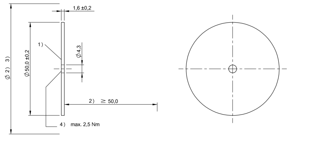 Транспондер RFID Balluff BIS L-102-01/L