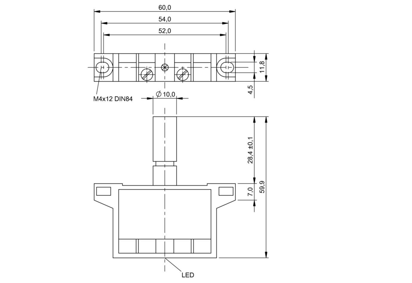 Элемент переключения Balluff BES 517-421-RK