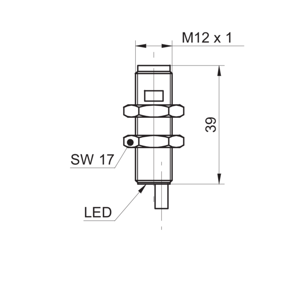 Емкостной датчик уровня Baumer CFAK 12N3103