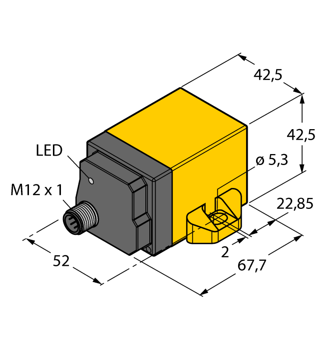 Инклинометр TURCK B2N360-Q42-E2LIUPN8X2-H1181
