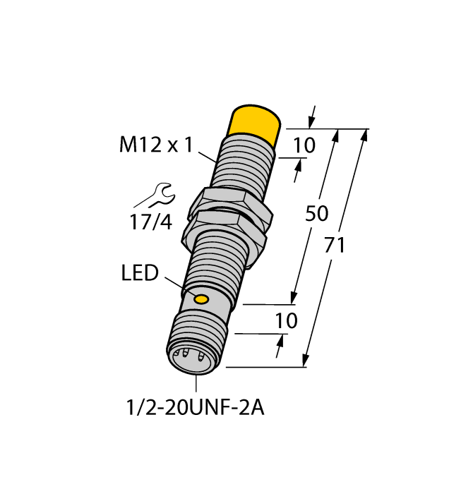 Индуктивный датчик TURCK NI8U-G12-ADZ32X-B3131