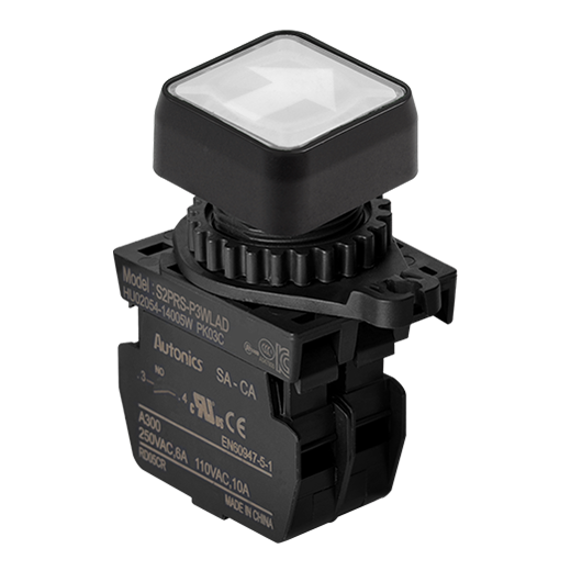 Кнопочный выключатель Autonics S2PRS-P3WLADM