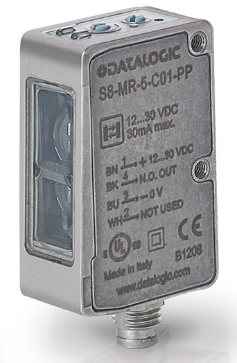Оптический датчик DATASENSING S8-MR-5-G00-XG