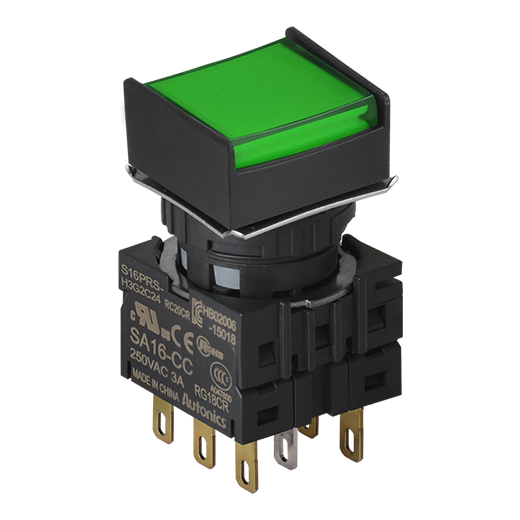 Кнопочный выключатель Autonics S16PRS-H3G2C12