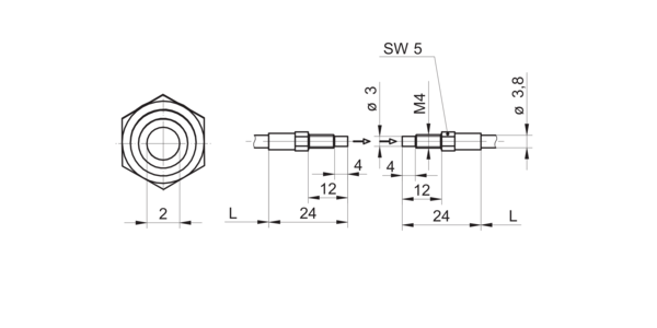 Оптоволоконный кабель Baumer FSE 050A1003