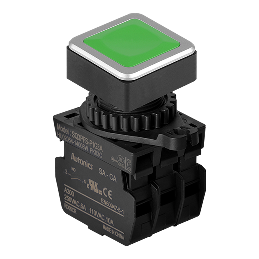 Кнопочный выключатель Autonics SQ3PFS-P1G3AM
