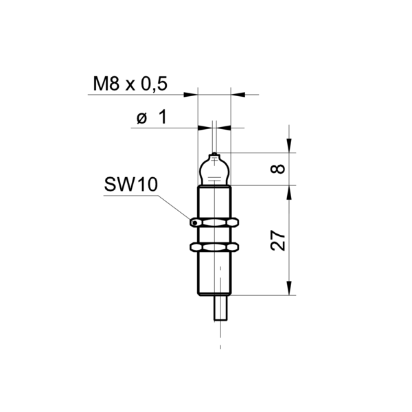 Прецизионный механический переключатель Baumer MY-COM M75/80