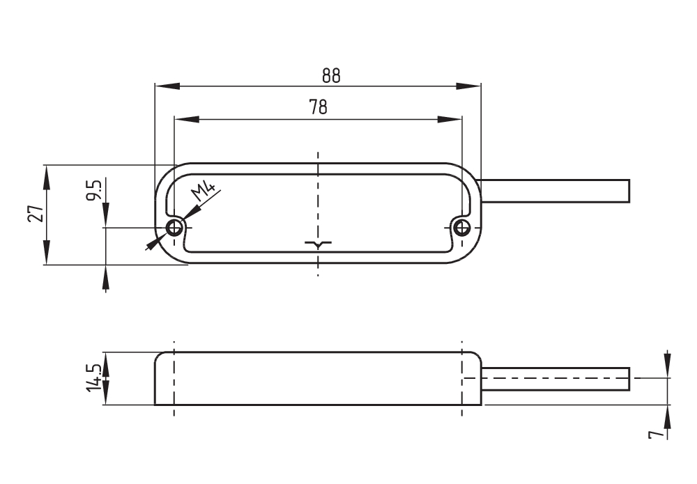 Магнитный датчик безопасности Schmersal BNS40S-12ZG-C