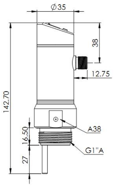 Датчик давления EMA Electronics PD1303