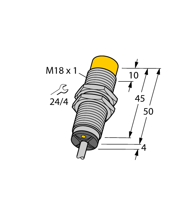 Индуктивный датчик TURCK NI12U-M18-AP6X