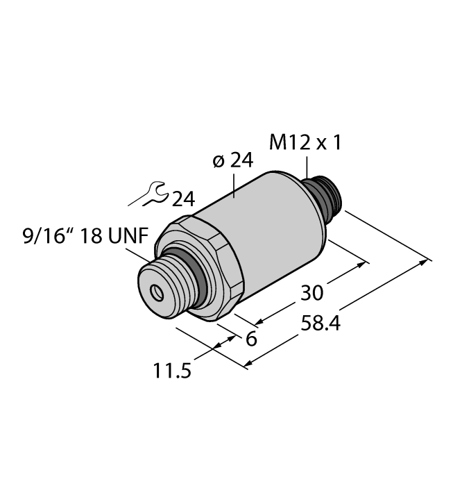 Датчик давления TURCK PT3000PSIG-2021-U3-H1143