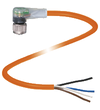 Соединительный кабель Pepperl Fuchs V1-W-E8W-OR0,6M-PUR-A