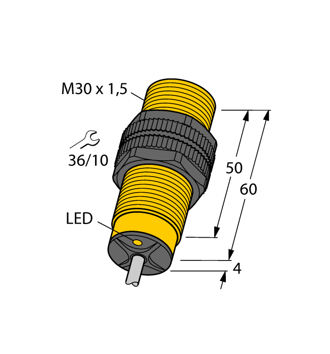 Индуктивный датчик TURCK NI15-S30-AZ3X/S97