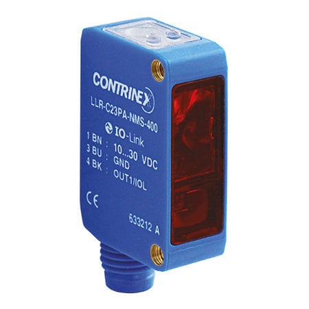 Оптический датчик Contrinex LLR-C23PA-NMS-101