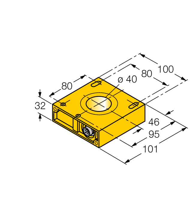 Кольцевой датчик TURCK NI40R-