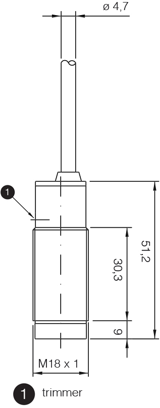 Оптический датчик Micro Detectors FQI8/BP-0A