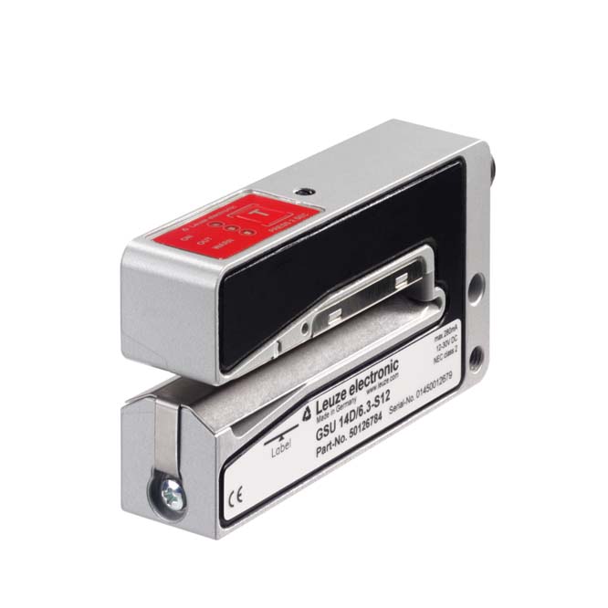 Ультразвуковой щелевой датчик этикетки Leuze Electronic GSU 14D/66D.3-S12