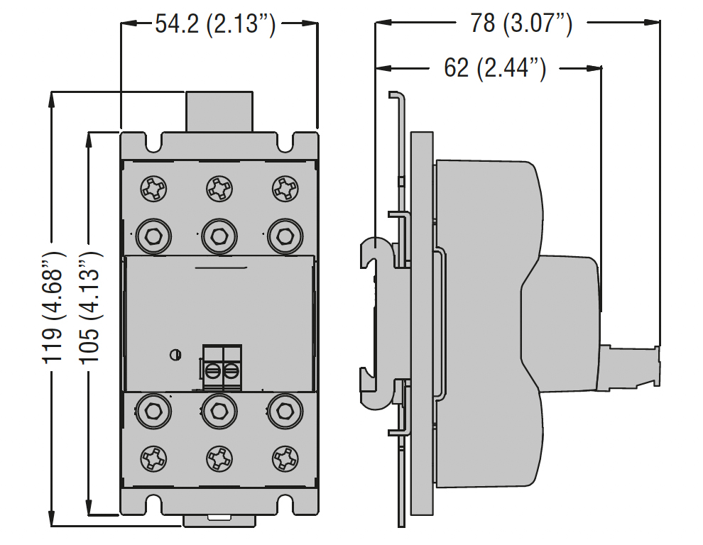 Твердотельное реле Lovato Electric HS2C6HV015A230