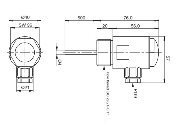 Датчик уровня Carlo Gavazzi VPP110