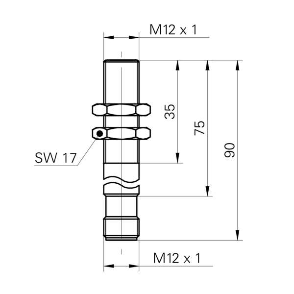 Индуктивный датчик расстояния Baumer IPRM 12I9506/S14