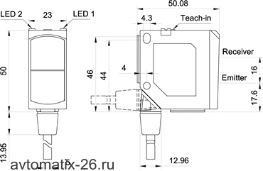 Оптический датчик Sensopart FT 55-R-NS-K4