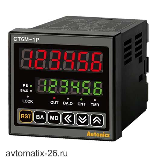 Счетчик-таймер Autonics CT6M-1P2T