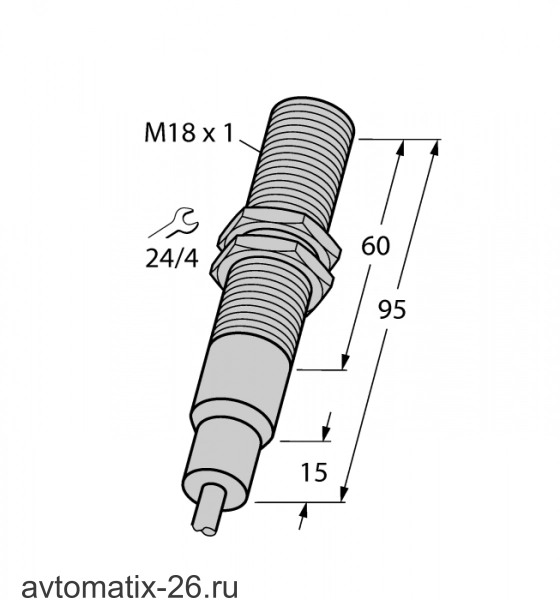 Индуктивный датчик TURCK BI5-EM18-AP6/S907