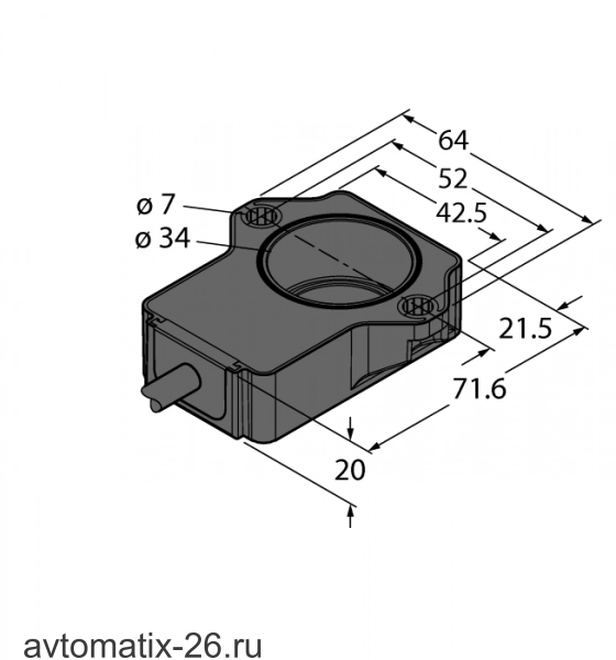 Энкодер TURCK RI360P1-QR20-LU4X2