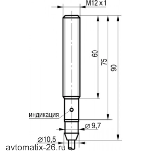 Оптический датчик ТЕКО OY AF25A-2-2,5-P-H