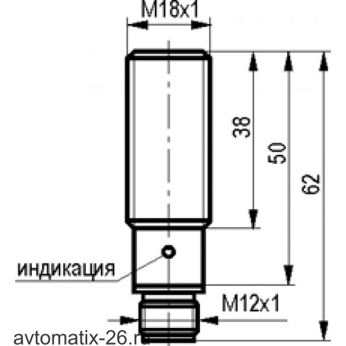 Индуктивный датчик ТЕКО ISB AC4S-31P-8-LZS4