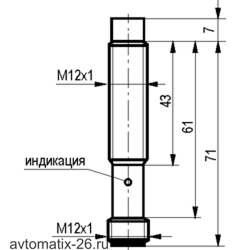 Индуктивный датчик ТЕКО ISN EC2A-31P-6-LZS4