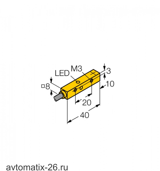 Индуктивный датчик TURCK NI4U-Q8SE-AP6X