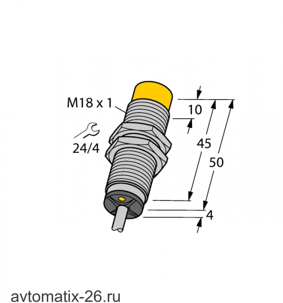 Индуктивный датчик TURCK NI14-M18-VP6X 7M