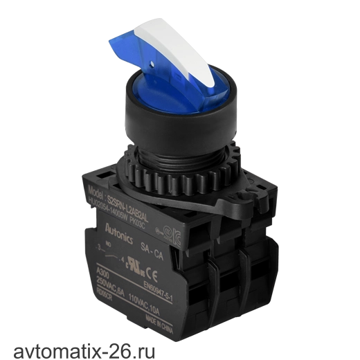 Селекторный переключатель Autonics S2SRN-L2YBLM
