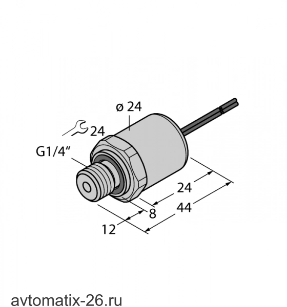 Датчик давления TURCK PT16R-1004-I2-WM0.5