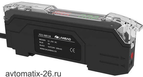 Усилитель для оптоволоконных датчиков LANBAO FD3-PB11R