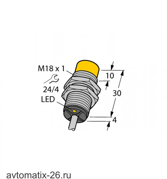 Индуктивный датчик TURCK NI10-G18-Y1X