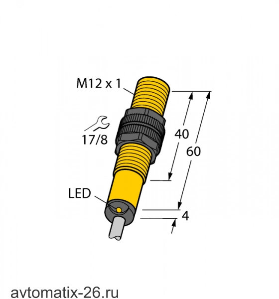 Индуктивный датчик TURCK BI2-S12-AP6X