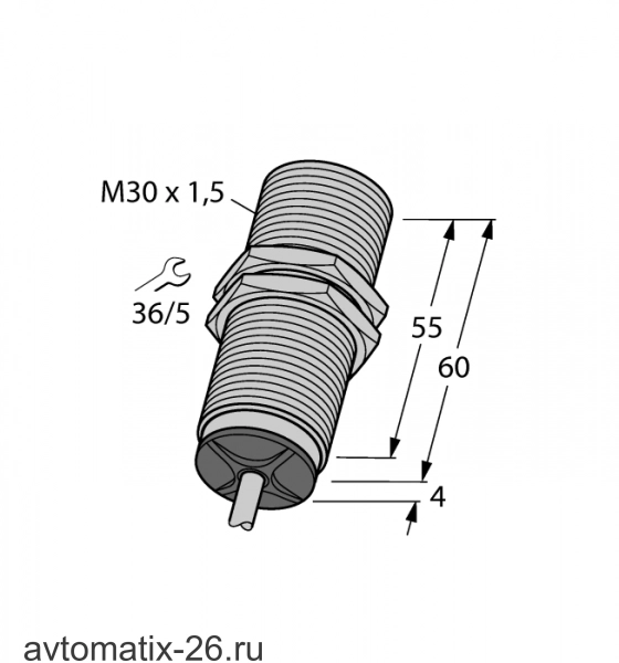 Индуктивный датчик TURCK BI10-M30-LIU