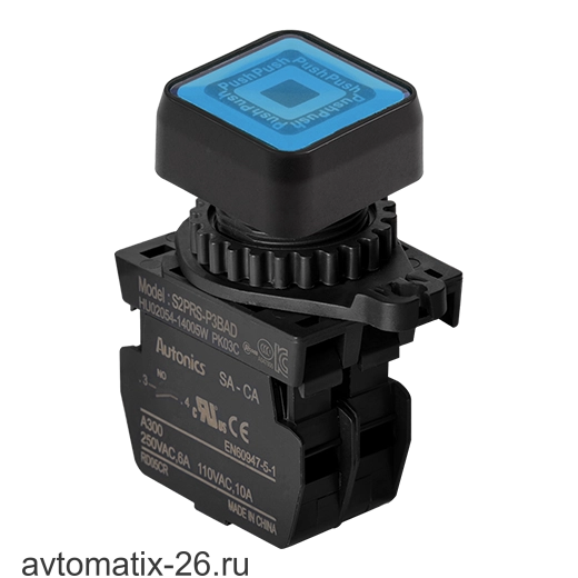 Кнопочный выключатель Autonics S2PRS-P3BALM