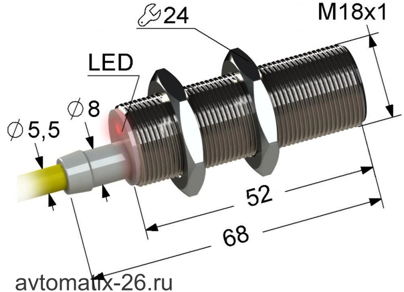 Индуктивный датчик Мега-К PS2-18M68-8B51-Z
