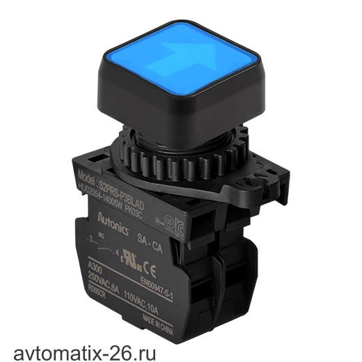 Кнопочный выключатель Autonics S2PRS-P3BLAL