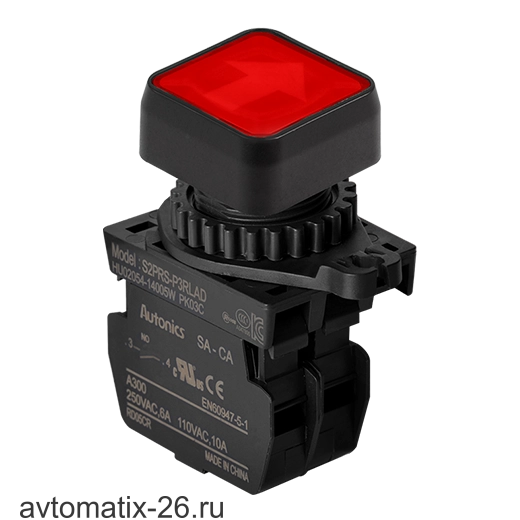 Кнопочный выключатель Autonics S2PRS-P3RLADM