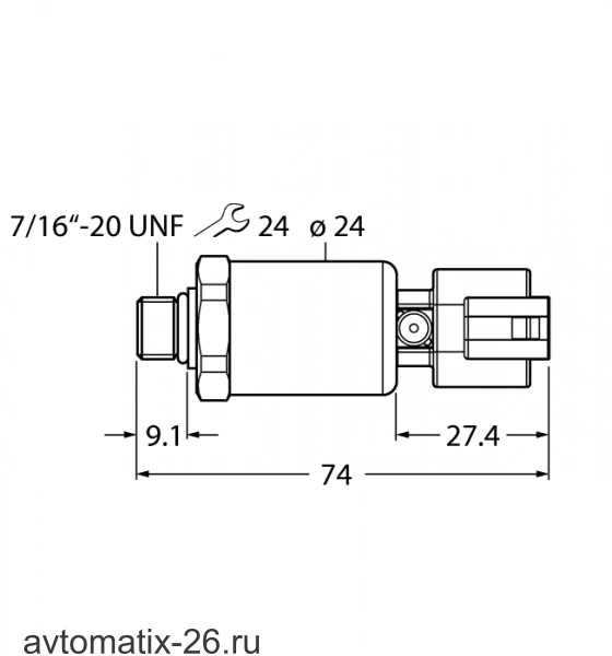 Датчик давления TURCK PT250R-2105-I2-DT043P