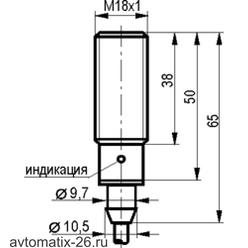 Индуктивный датчик ТЕКО ISB AF4A-31P-8-LZ