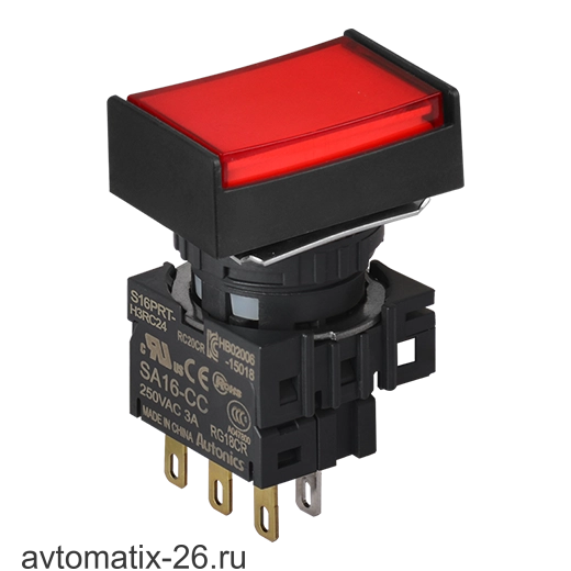Кнопочный выключатель Autonics S16PRT-H4RC5