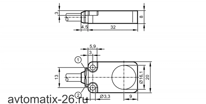 Магнитный датчик IFM Electronic MQ2003
