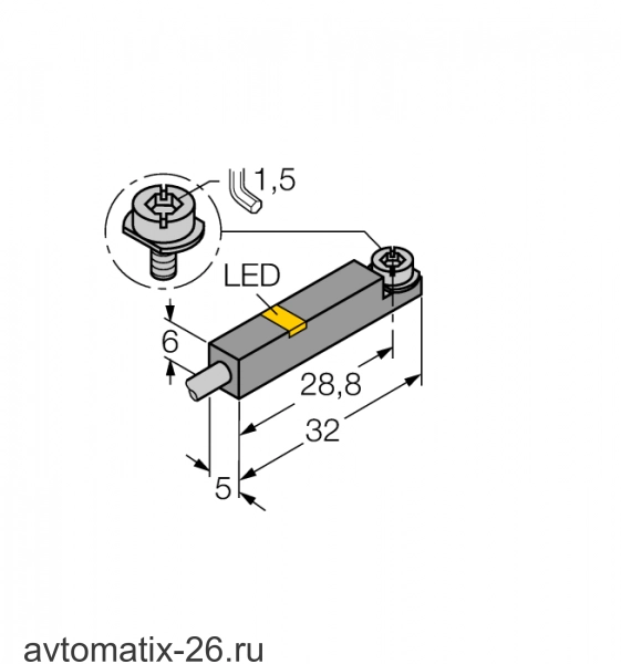 Магнитный датчик TURCK BIM-INT-Y1X